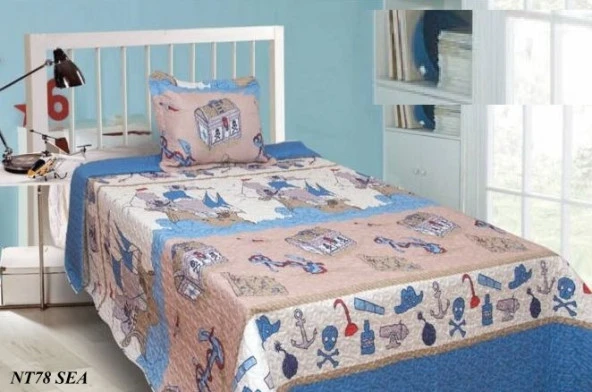 Elessa Tek Kişilik Çocuk-Genç Yatak Örtüsü (SEÇENEKLİ) - 7