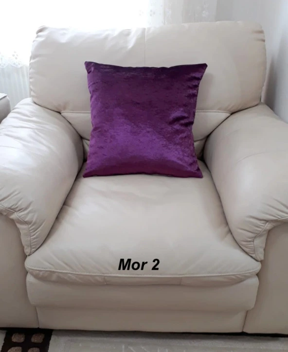 İpek Kadife Kırlent Kılıfı (SEÇENEKLİ) - 10