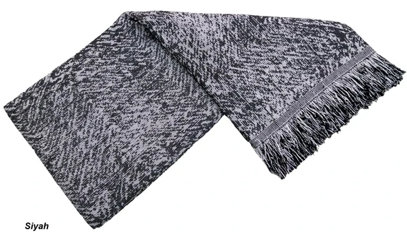 Pamuklu Kaymaz Ebruli Maxi Koltuk-Çekyat Örtüsü (SEÇENEKLİ) - Resim 4