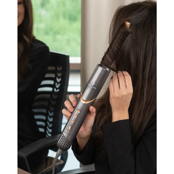 Pierre Cardin 8 in 1 Air Pro Styler Saç Şekillendirme Seti PC-F21002 - 5