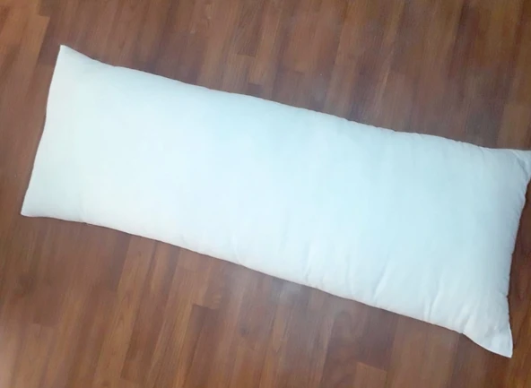 Karı Koca Yastığı 50x130+Yastık Kılıfı, Doğal Pamuk, Uzun Yastık (50x130) - 6