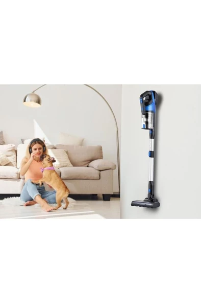 Sinbo Svc-8618 Bldc Motorlu Dikey Kablosuz Şarjlı Led Aydınlatmalı Süpürge - 3