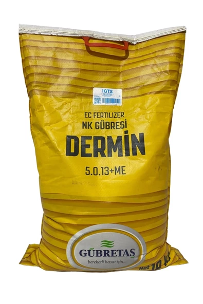 Gübretaş Çotanak Dermin Gübre 5-0-13+ME - 10 Kg - 4