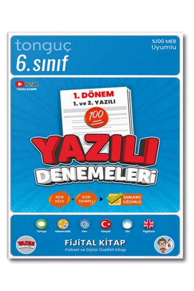 6. Sınıf Yazılı Denemeleri 1. Dönem 1 ve 2. Yazılı