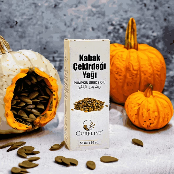 CURELIVE Kabak Çekirdek Yağı 50ml
