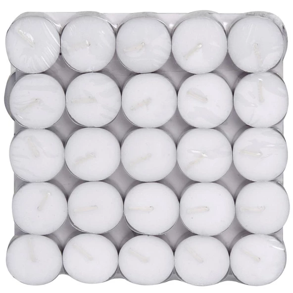 Tealight Beyaz Mum 50 Adet - 3
