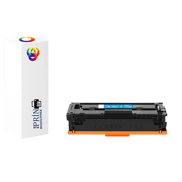 HP 128A - HP CE321A - HP ColorLaserjet CP1525nw Mavi Muadil Toner ürün görseli