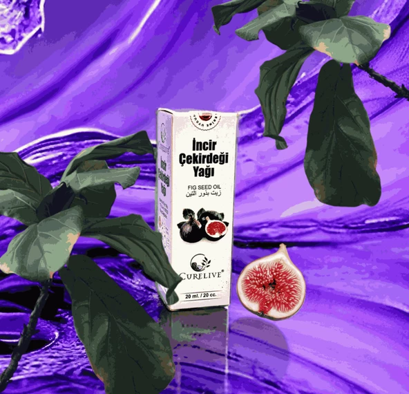 CURELIVE İncir Çekirdek Yağı 20ml