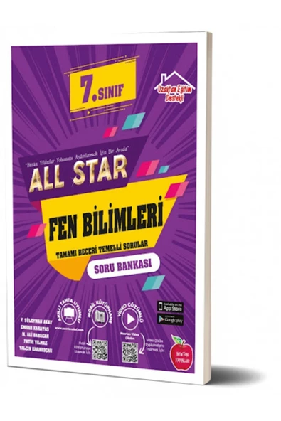 7.sınıf All Star Fen Bilimleri Soru Bankası