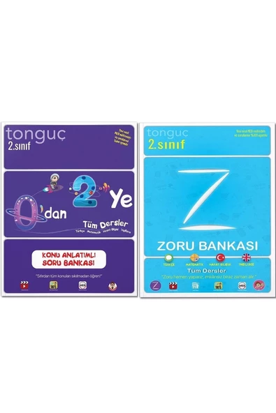 0´dan 2´ye Konu Anlatımlı Soru Bankası+2. Sınıf Tüm Dersler Zoru Bankası