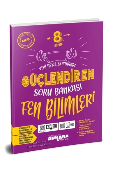 Ankara Güçlendiren 8. Sınıf Fen Bilimleri Soru Bankası