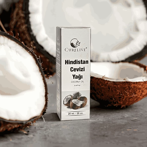 CURELIVE Hindistan Cevizi Yağı 20ml