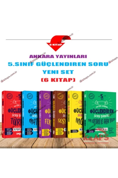 Ankara Yayıncılık 6. Sınıf Güçlendiren Soru Bankası Seti ( 6 Kitap )