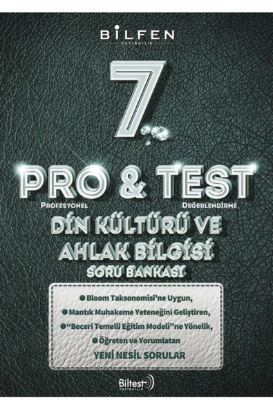 Bilfen 7. Sınıf Protest Din Kültürü Ve Ahlak Bilgisi Soru Bankası