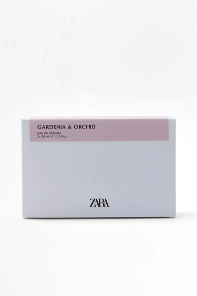 ZARA GARDENIA EDP + ZARA ORCHID EDP 2X30 ML - Resim 4