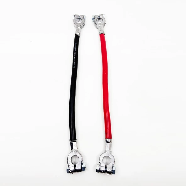 SUN-SNR 2 Adet 35 mm2 Akü Birleştirici Ara Kablosu 35 cm Uzunluğunda CCABT35S030-T2 - 2