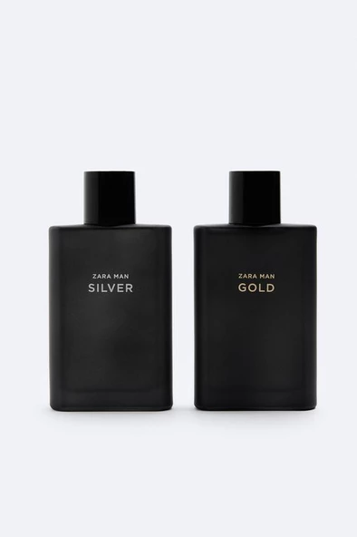 ZARA MAN SILVER EDT 90 ML + ZARA MAN GOLD EDT 90 ML