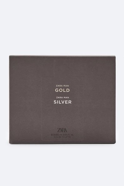 ZARA MAN SILVER EDT 90 ML + ZARA MAN GOLD EDT 90 ML - Resim 4