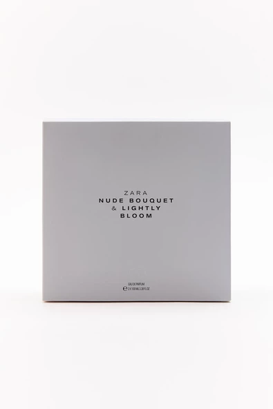 ZARA NUDE BOUQUET EDP + LIGHTLY BLOOM EDP 2 x 100 ML - Resim 2