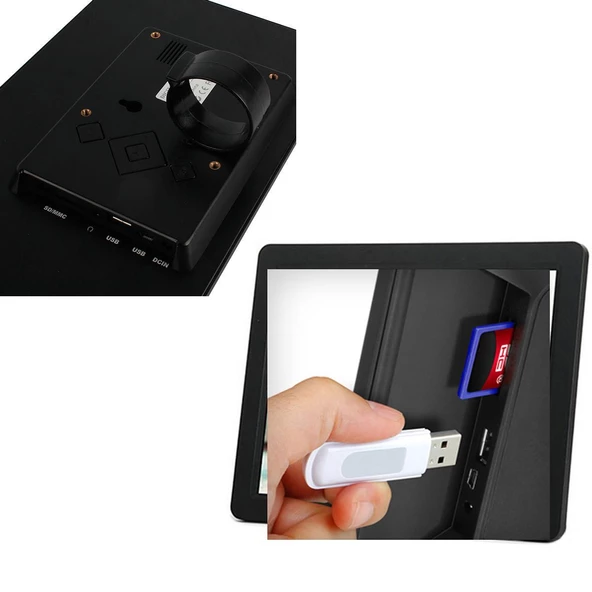Dijital Fotoğraf Çerçevesi Video Oynatma + Mp3 (10 inç Lcd Ekran) - 7