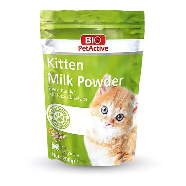 Bio PetActive Yavru Kedi Süt Tozu 200 Gr