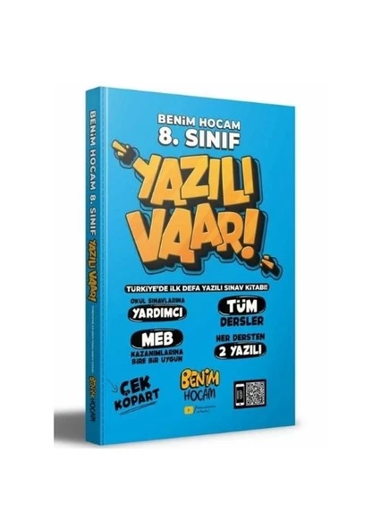 8. Sınıf Tüm Dersler Yazılı Var Benim Hocam Yayınları
