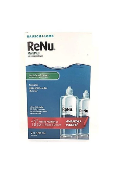 Renu Multiplus Lens Solüsyonu 2 x 360 ml