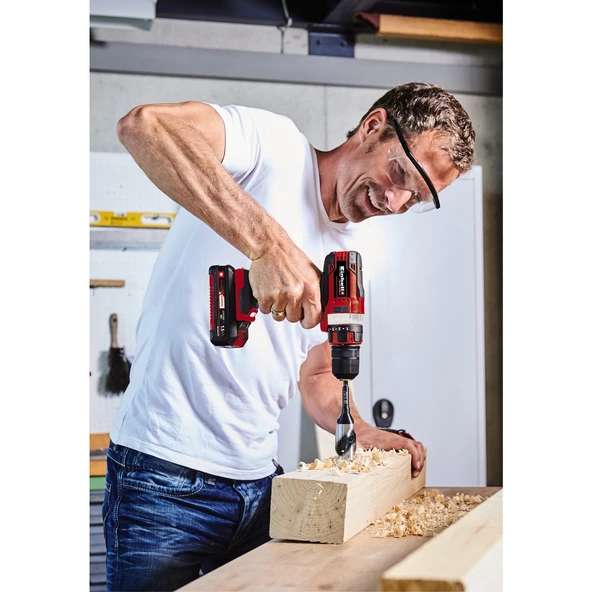 Einhell TE-CD 18/40 Li Akülü Vidalama Seti (2,5 Ah Starter Kit Dahildir) - 6