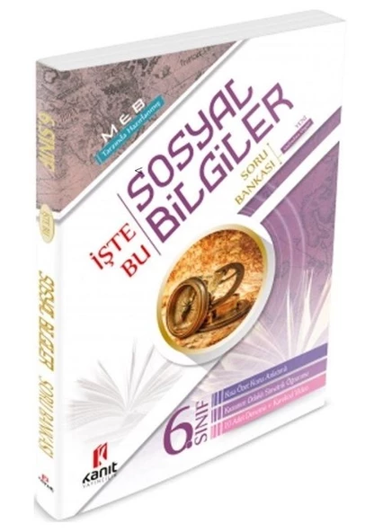 6.Sınıf Sosyal Bilgiler İşte Bu Soru Bankası Kanıt Yayınları