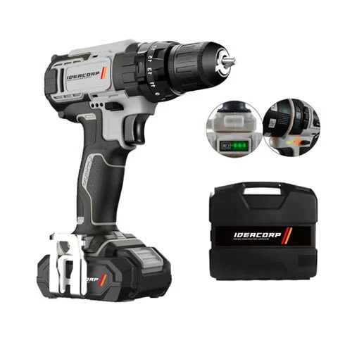 Darbeli Titan Şanjuman 105Nm 2x Akülü Şarjlı Akülü Vidalama Matkap 27 Parça Set Hediye - 4