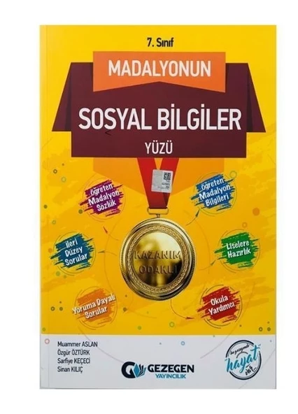 7. Sınıf Madalyonun Sosyal Bilgiler Yüzü Gezegen Yayıncılık