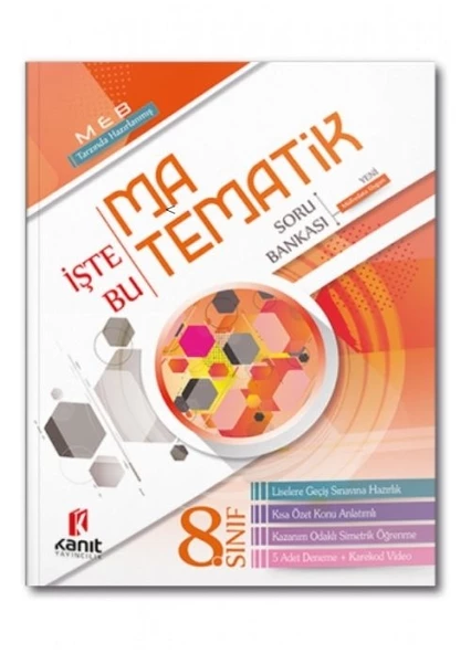 8.Sınıf Matematik İşte Bu Soru Bankası Kanıt Yayınları