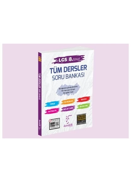 Karekök Yayıncılık 2024 8. Sınıf LGS Tüm Dersler Soru Bankası