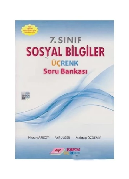 7.Sınıf Sosyal Bilgiler Üçrenk Soru Bankası Esen Yayınları