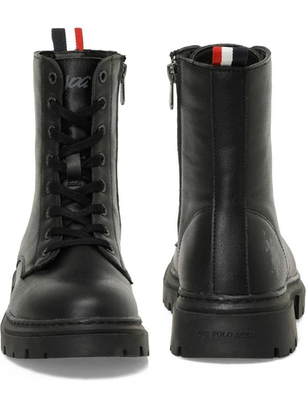 U.S.POLO ASSN HALLES 4PR SİYAH COMFORT CASUAL ANATOMİK GÜNLÜK KADIN BOT - 5