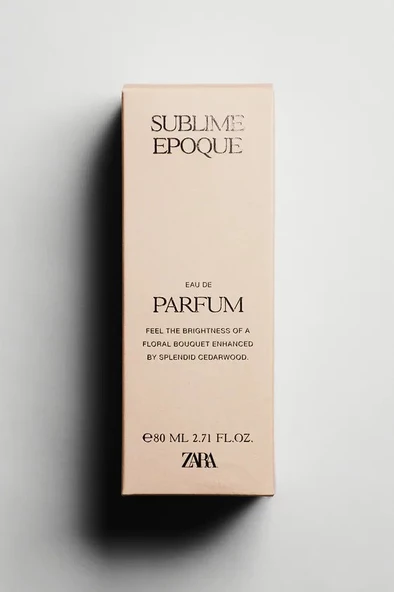 ZARA SUBLIME EPOQUE EDP 80 ML (2.71FL. OZ KADIN PARFÜM) - Resim 2