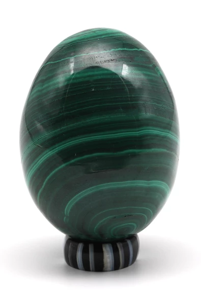 Malakit Doğal Taş Yumurta