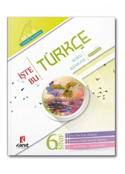 6. Sınıf Türkçe İşte Bu Soru Bankası Kanıt Yayınları