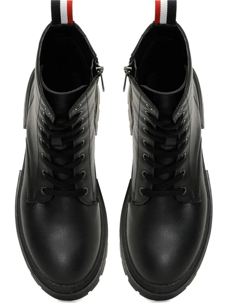 U.S.POLO ASSN HALLES 4PR SİYAH COMFORT CASUAL ANATOMİK GÜNLÜK KADIN BOT - 4