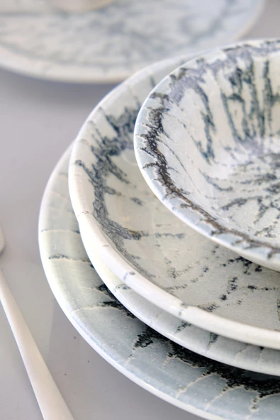 Kütahya Porselen Teos Pearl Yemek Takımı 6 Kişilik 24 Parça NNTS24Y2890538 - 3