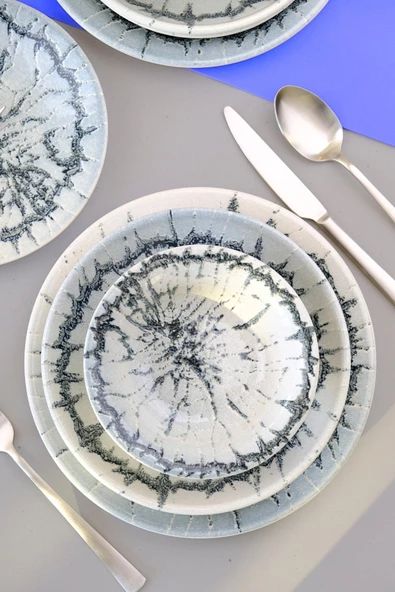 Kütahya Porselen Teos Pearl Yemek Takımı 6 Kişilik 24 Parça NNTS24Y2890538