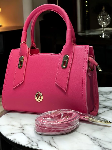 Levidor Özel Renk El Ve Kol Çantası Olarak Tasarlanmış Suni Deri Bayan Omuz Çantası LEVDR.7363930175PMB - Resim 3