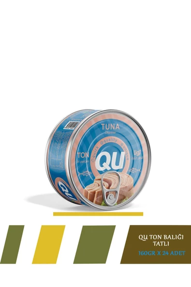 QU Tatlı Ton Balığı 24x160 Gr