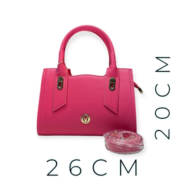 Levidor Özel Renk El Ve Kol Çantası Olarak Tasarlanmış Suni Deri Bayan Omuz Çantası LEVDR.7363930175PMB - Resim 2