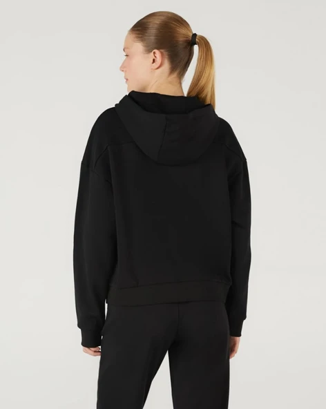 Skechers S242117 W Essential Full Zip Hoodie Sweatshirt Eşofman Üstü Kadın Ceket - Resim 2