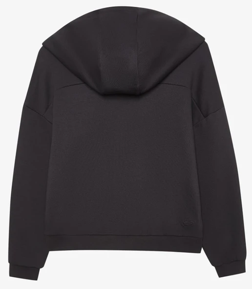 Skechers S242117 W Essential Full Zip Hoodie Sweatshirt Eşofman Üstü Kadın Ceket - Resim 5