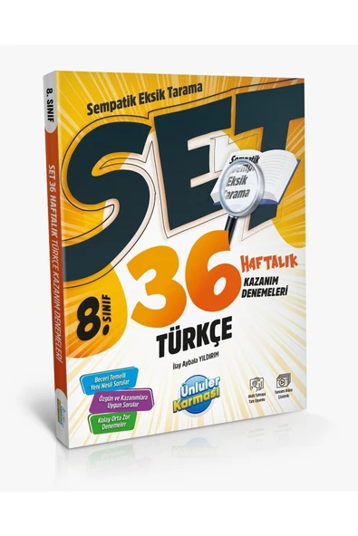 8. Sınıf Lgs Sempatik Türkçe 36 Haftalık Kazanım Denemeleri ürün görseli 1