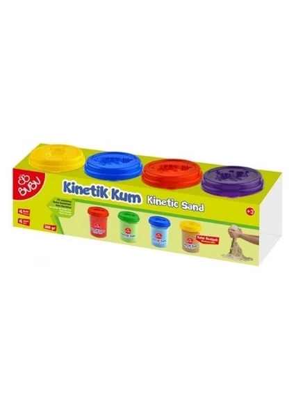 BUBU KİNETİK KUM BARDAK 4 LÜ