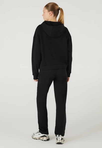 Skechers S242117 W Essential Full Zip Hoodie Sweatshirt Eşofman Üstü Kadın Ceket - Resim 3