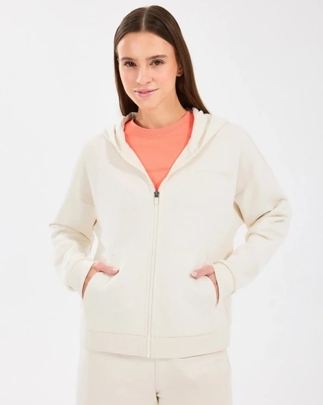Skechers S242117 W Essential Full Zip Hoodie Sweatshirt Eşofman Üstü Kadın Ceket - Resim 9